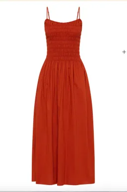 Faithfull - Araceli Maxi Dress - Dusty Red Sz 8 for rent on The Volte - image 4