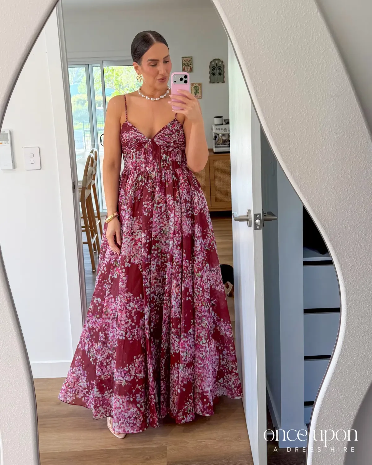 Aje Fortuna Gown Flora Blossom Size 14 - Image 8