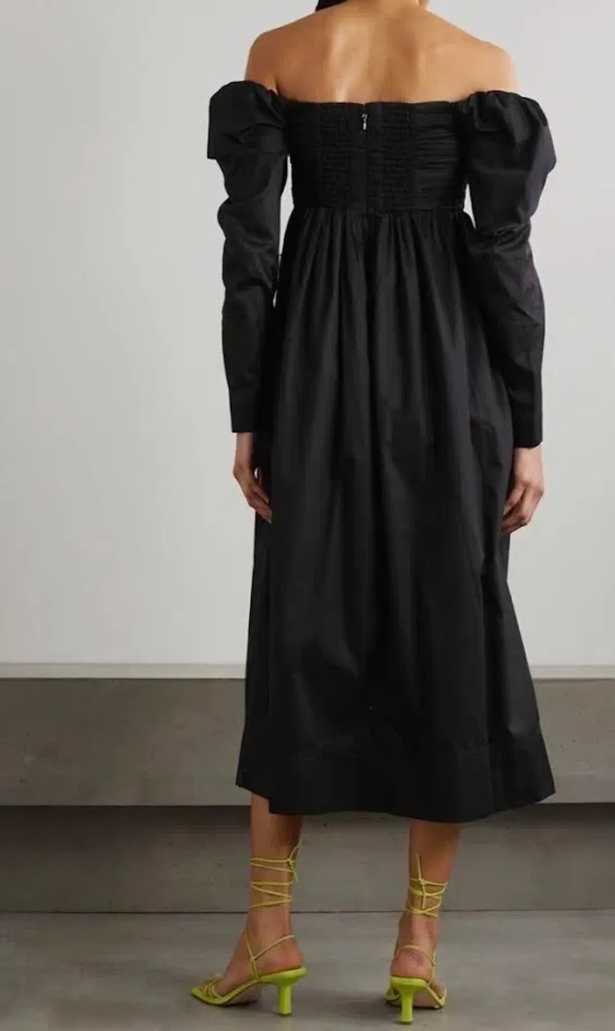 🖤 AJE Valentina Bow Midi Dress in Black – Size AU 8 - Evening Outfit 🖤 - Image 2