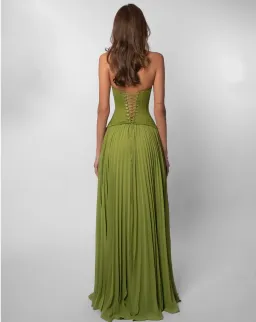 Fenity Gaia Dress Size S / 8 Green for rent on The Volte - image 5