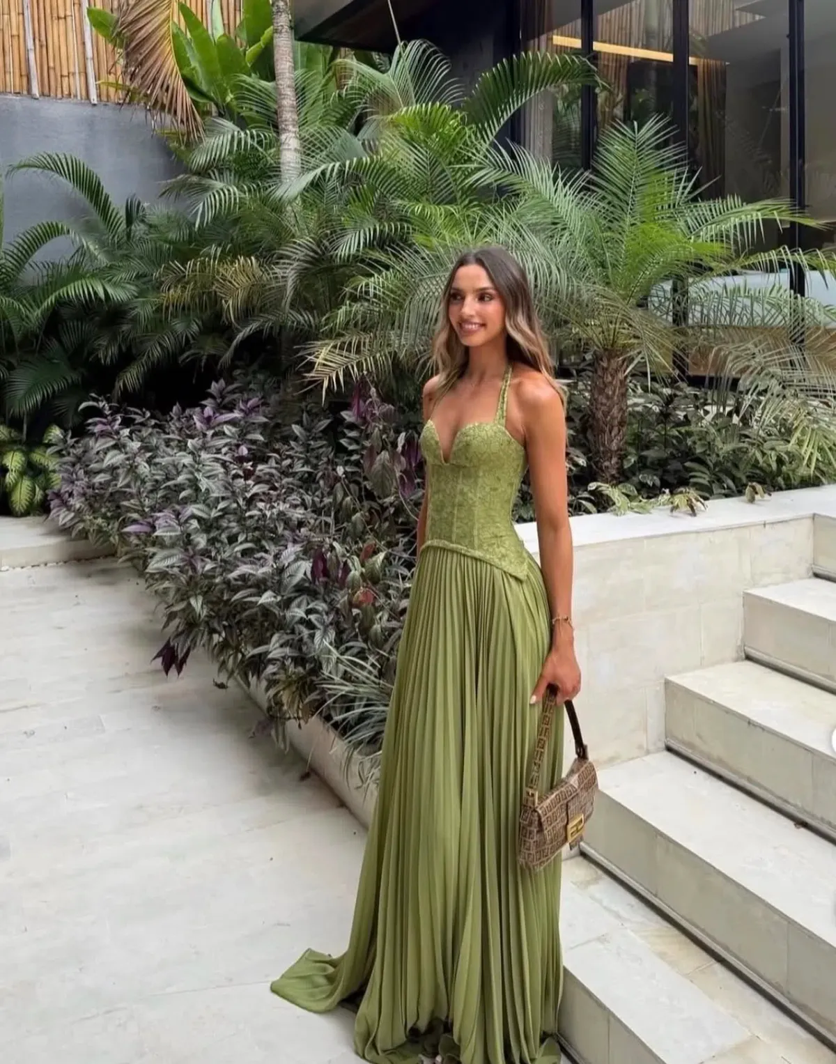 Fenity Gaia Dress Size S / 8 Green - Image 1