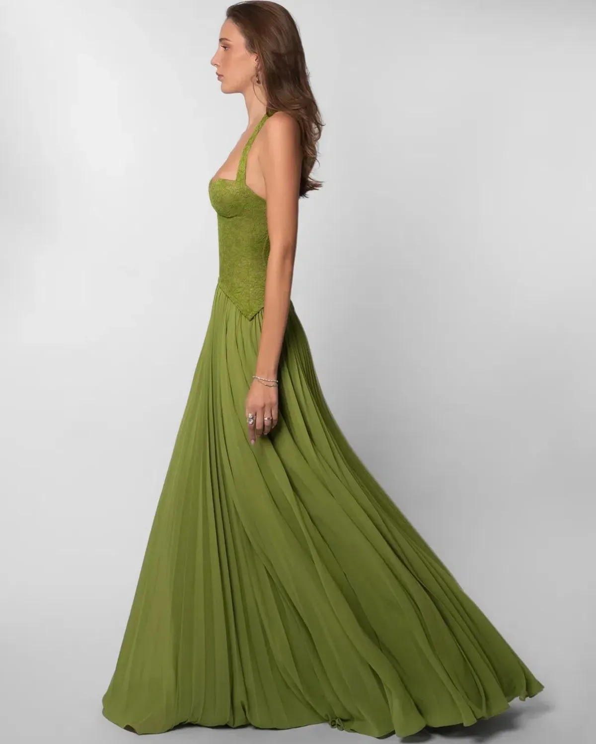 Fenity Gaia Dress Size S / 8 Green - Image 4