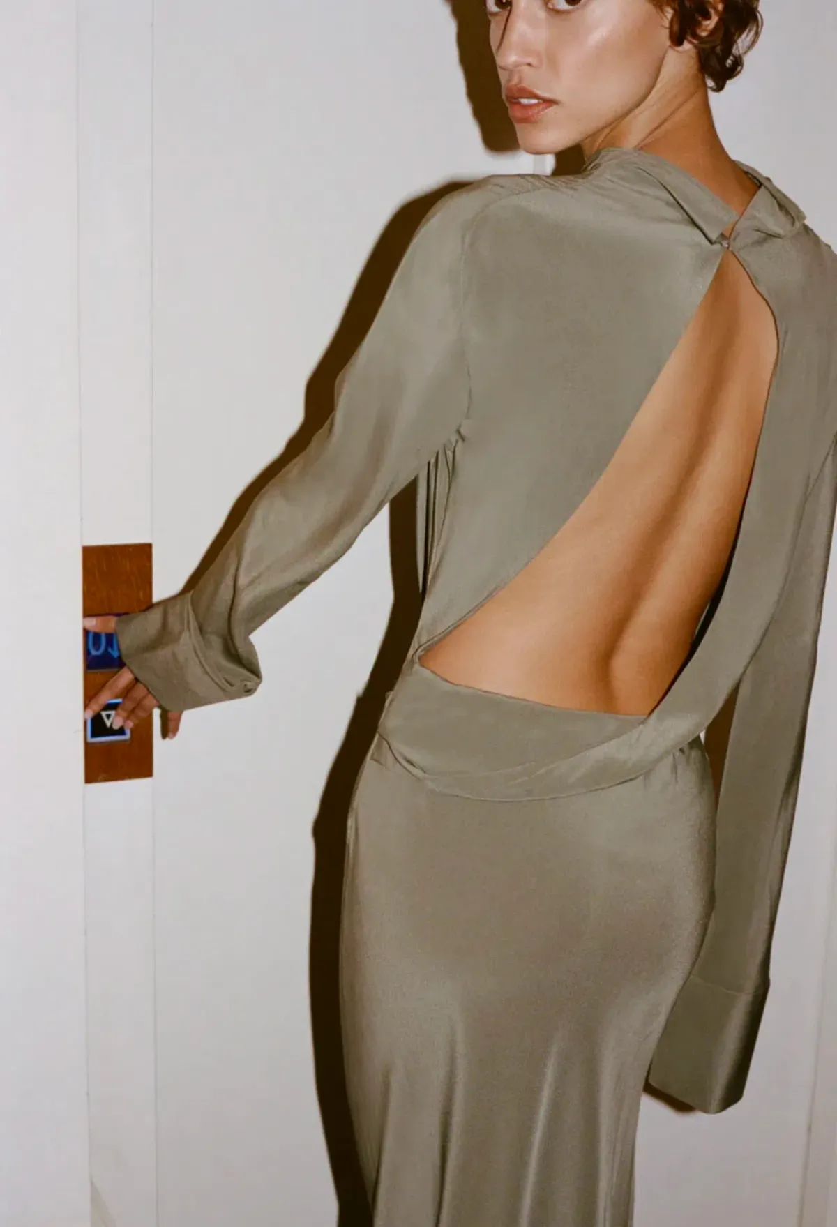 Sir the Label Rousseau Open Back Gown s0 - Image 1