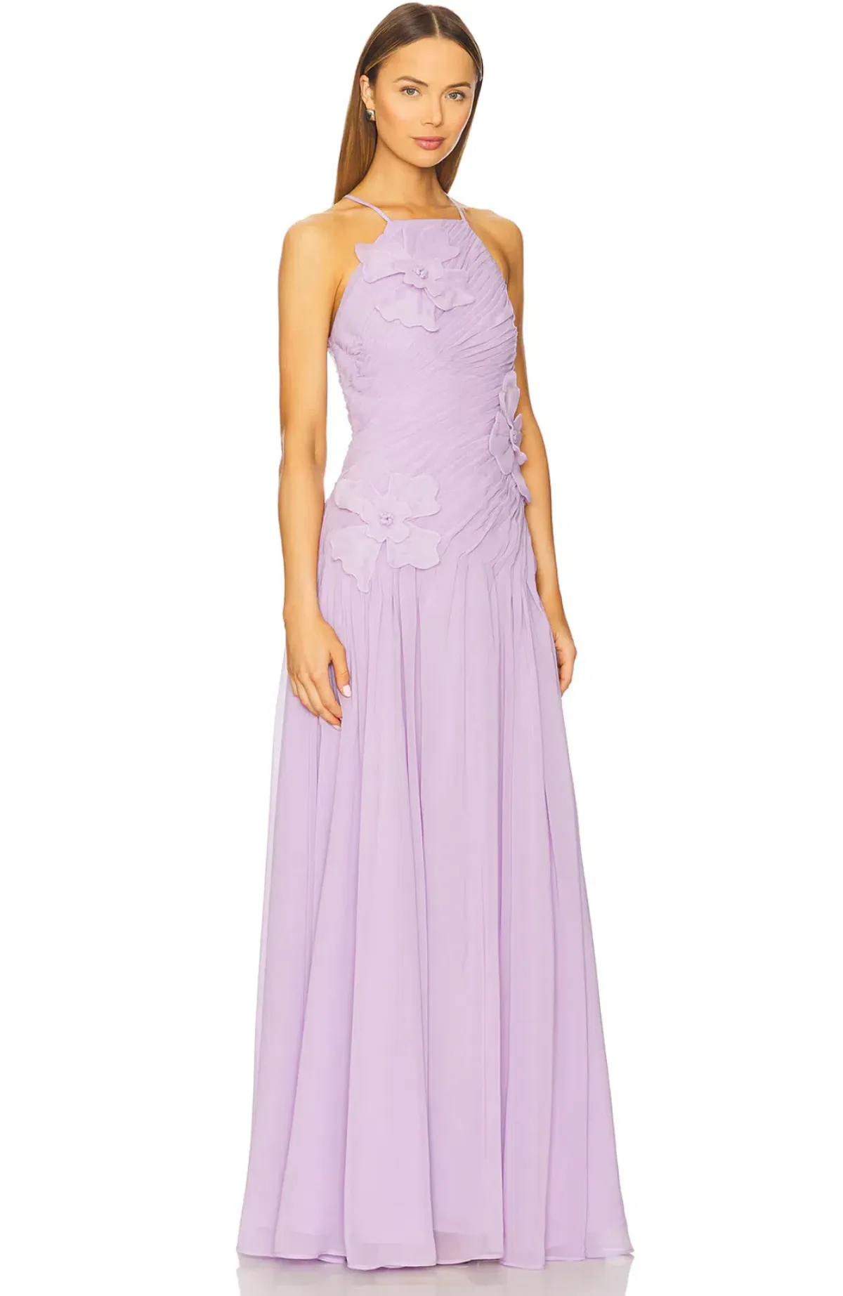 Leo Lin Amya Petal Gown Lilac AU 14 - Image 4