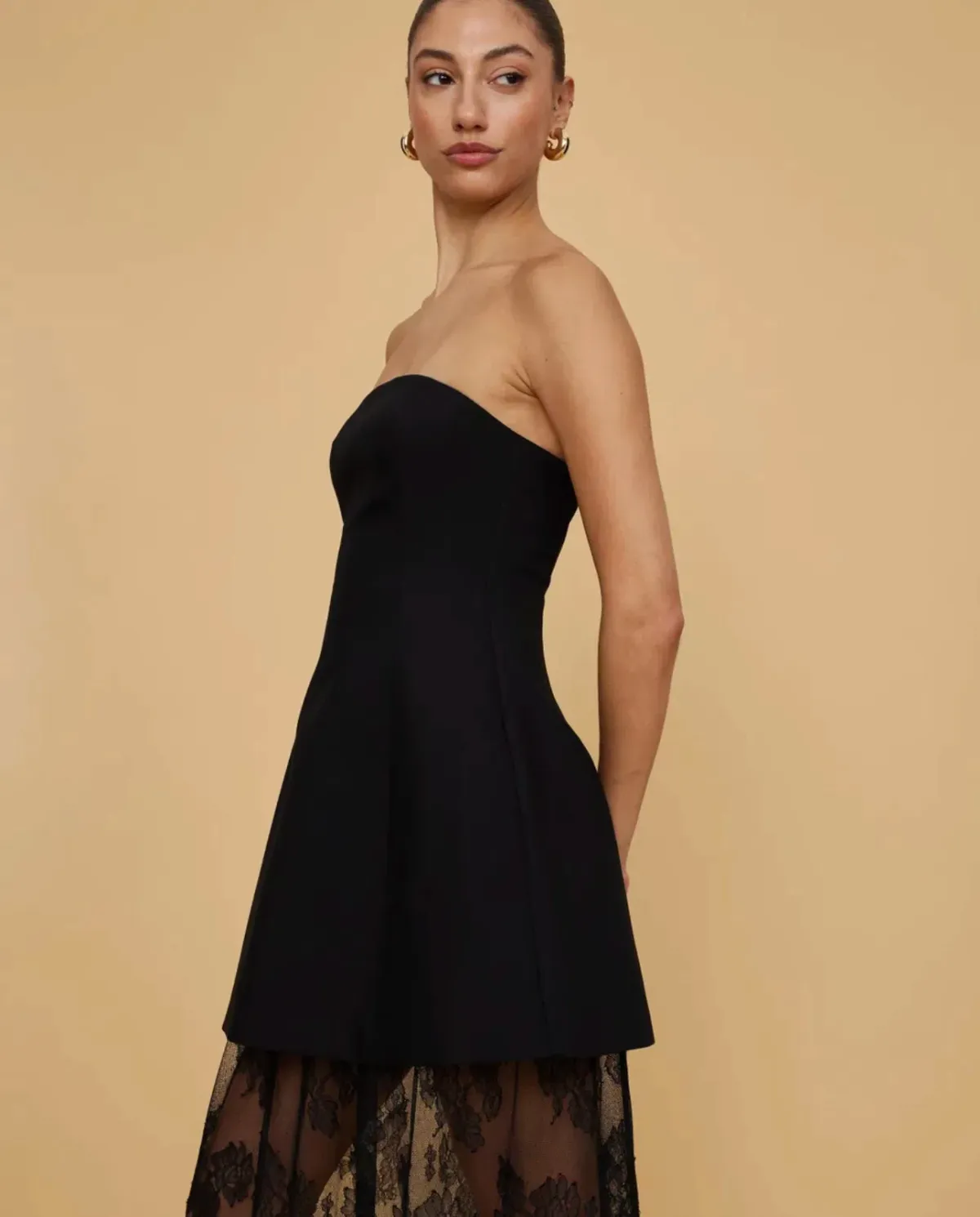 Chancery Lily Lace Dress - Black - Size 14 - Image 2