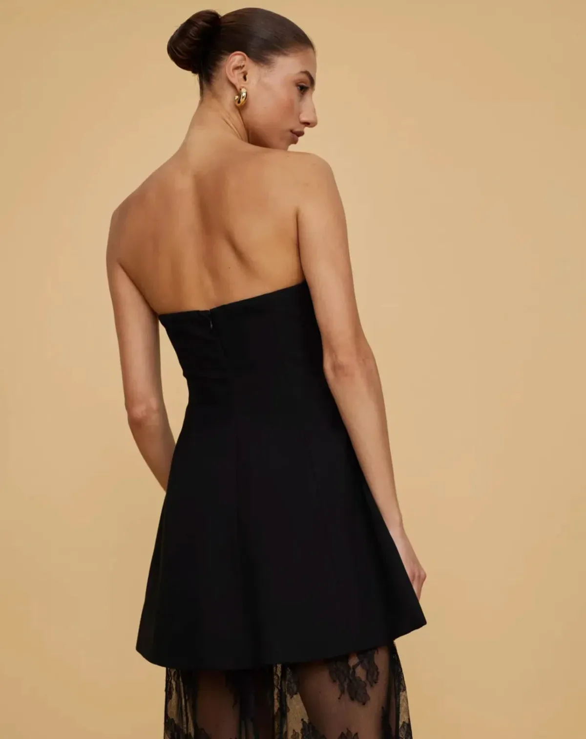 Chancery Lily Lace Dress - Black - Size 14 - Image 3