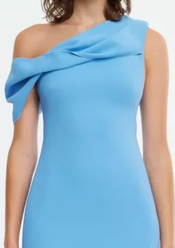 ACLER Ashford Maxi Dress in Capri Blue Size 8 for rent on The Volte - image 2