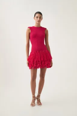 Aje Rushes Mini Dress Size Medium AU 10 for rent on The Volte - image 1
