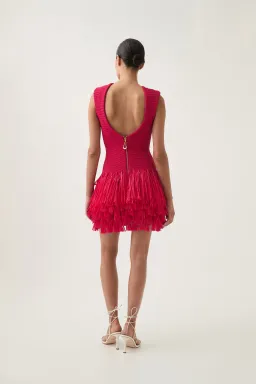 Aje Rushes Mini Dress Size Medium AU 10 for rent on The Volte - image 4