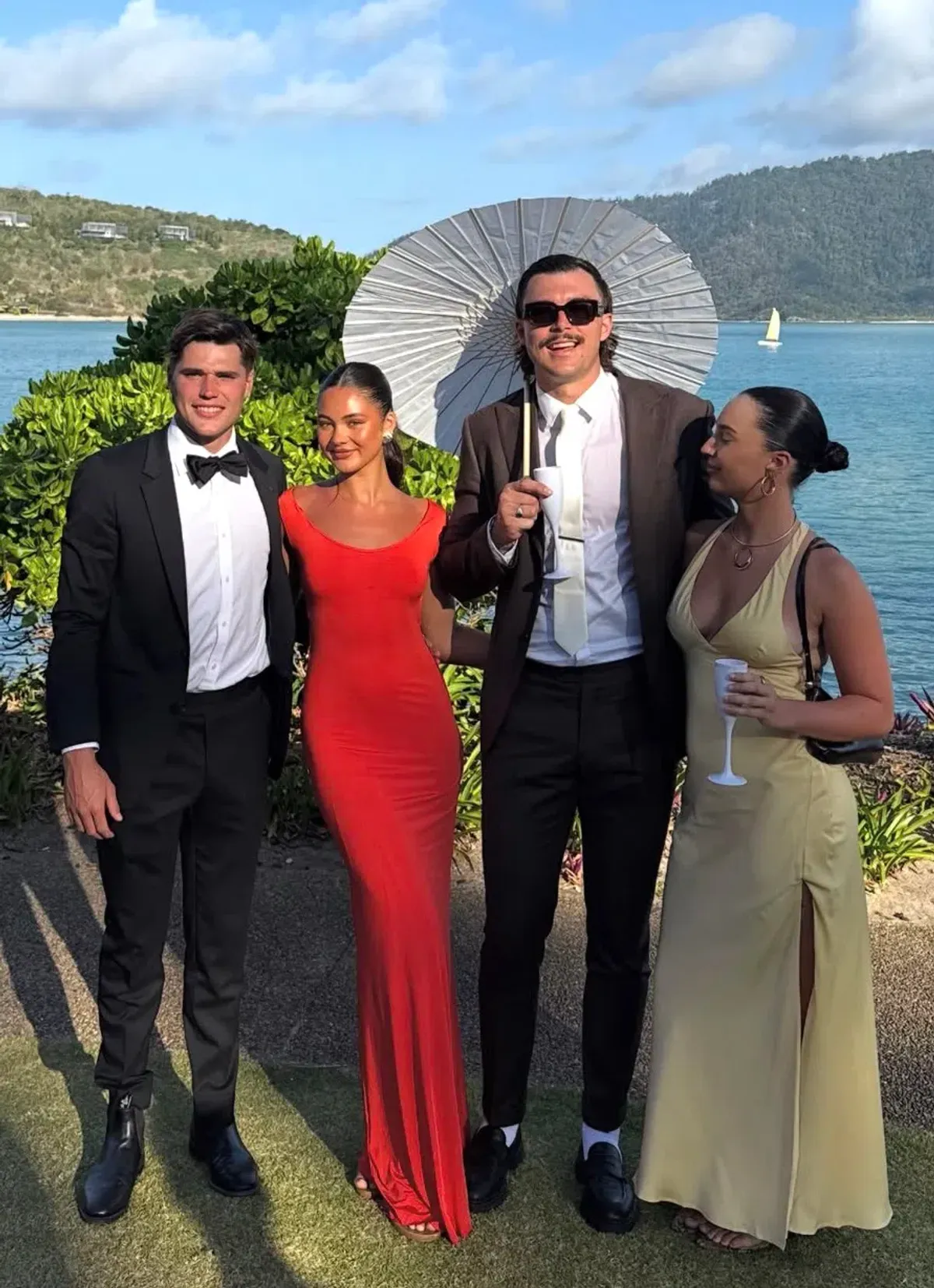 MISHA Margot jersey dress in chilli 🌶️  size: SMALL  - Image 2