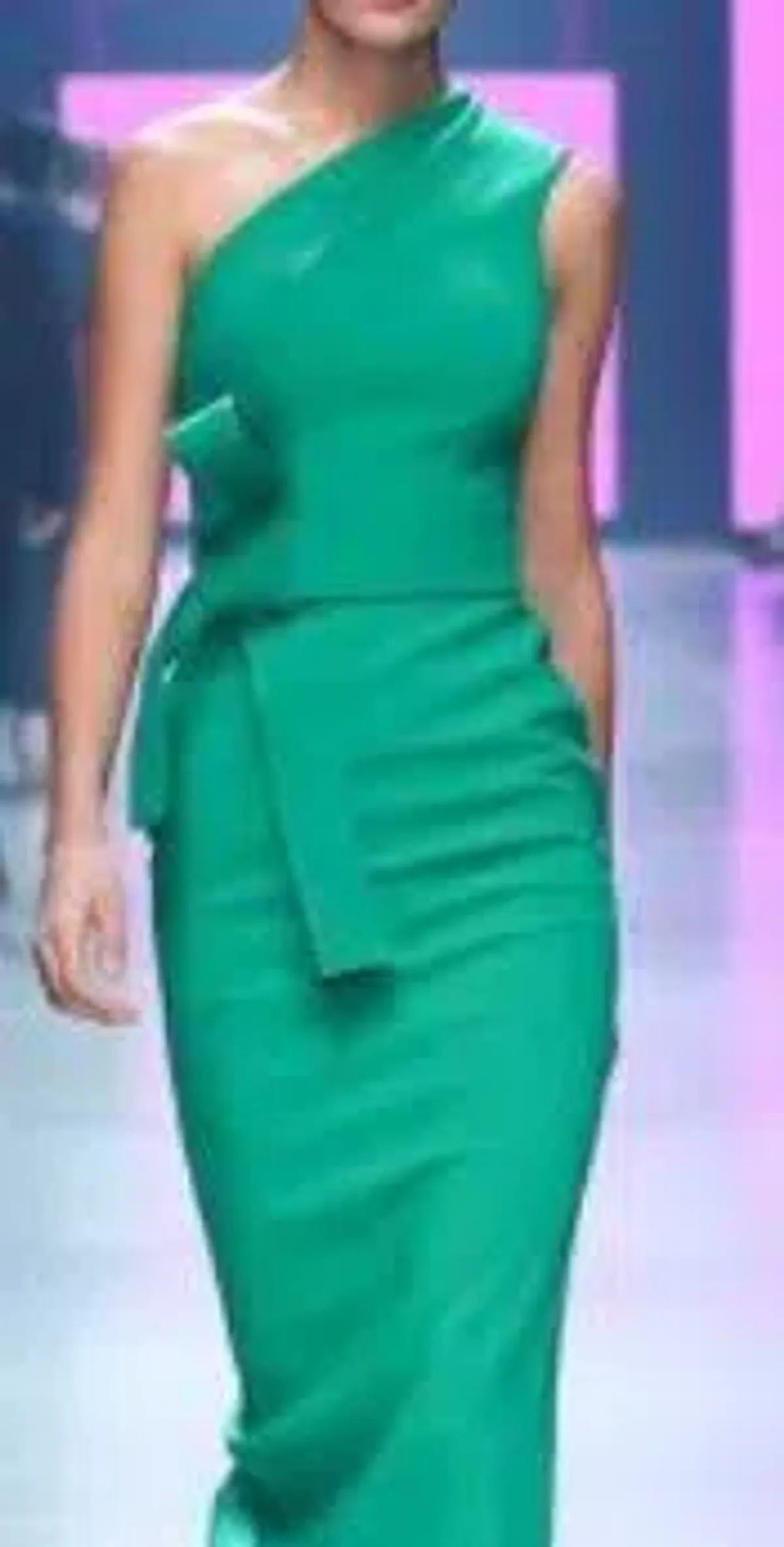 Rachel Gilbert Juno Midi Dress Bright Green Size 10 - Image 4