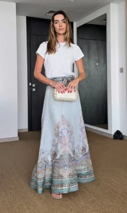 Zimmermann Eden Maxi Skirt for rent on The Volte - image 3