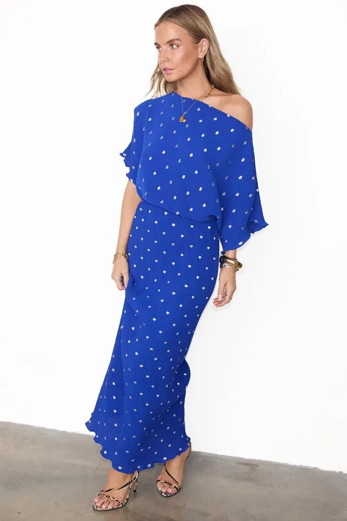 Never Fully Dressed Tilly Dress; Cobalt Blue; XL / AU 14 - Image 3