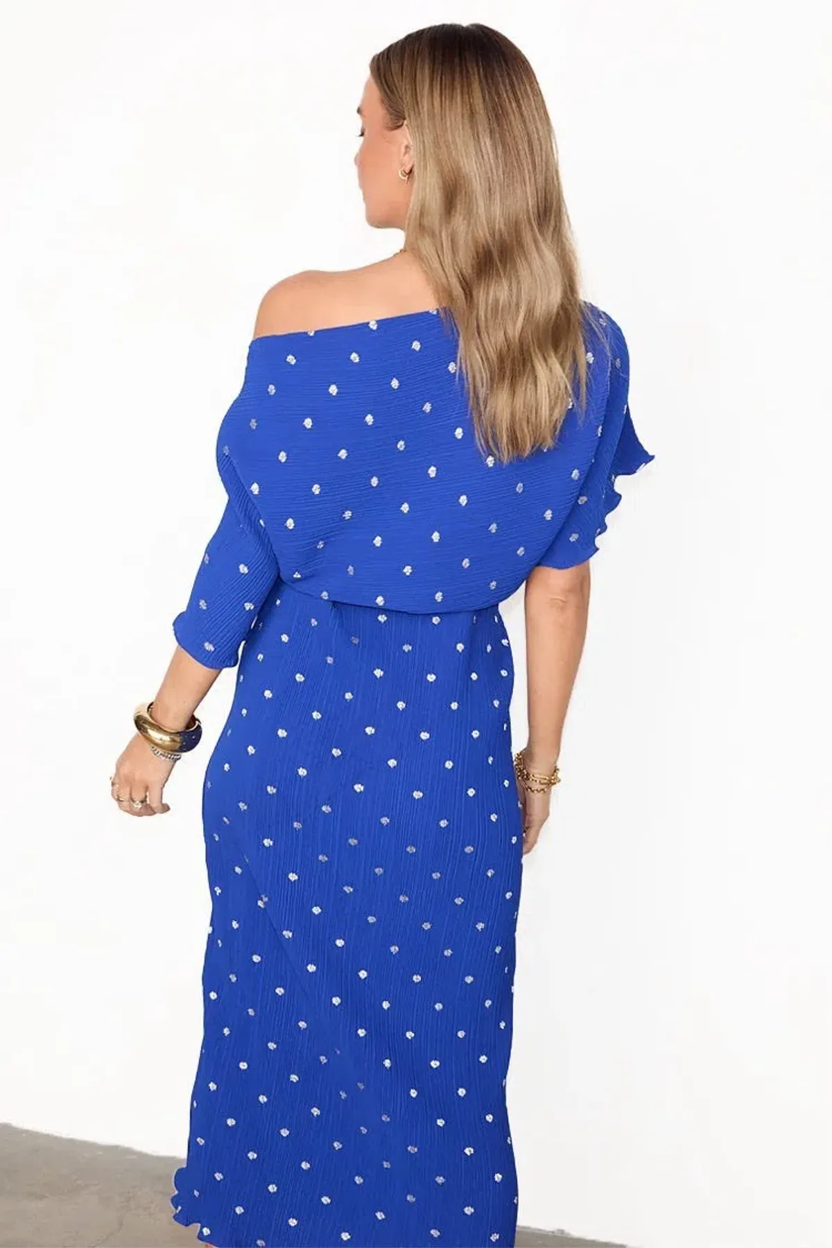 Never Fully Dressed Tilly Dress; Cobalt Blue; XL / AU 14 - Image 2