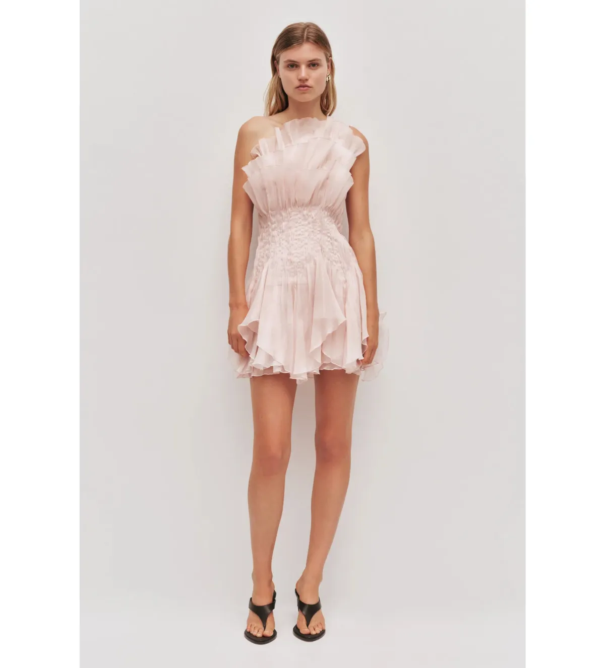 Aje Nisha Mini Dress in Rosewater Size AU8 - Image 2