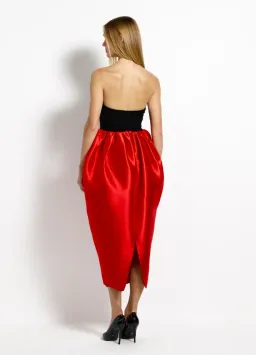 Effie Kats Juke Dress - Red Size S for rent on The Volte - image 2