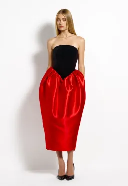 Effie Kats Juke Dress - Red Size M for rent on The Volte - image 1