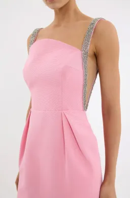 Amaro Midi Dress by Rebecca Vallance Size 8 for rent on The Volte - image 4