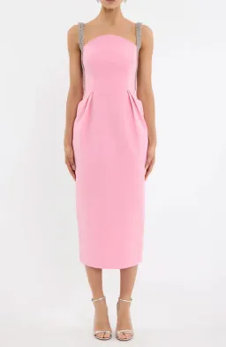 Amaro Midi Dress by Rebecca Vallance Size 8 for rent on The Volte - image 1