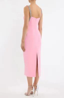 Amaro Midi Dress by Rebecca Vallance Size 8 for rent on The Volte - image 3