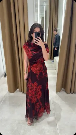 Sheike Chintz Off the Shoulder Maxi Dress Size 14 for rent on The Volte - image 5