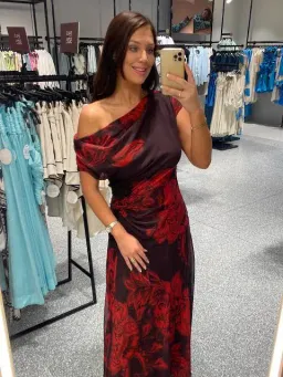 Sheike Chintz Off the Shoulder Maxi Dress Size 14 for rent on The Volte - image 6