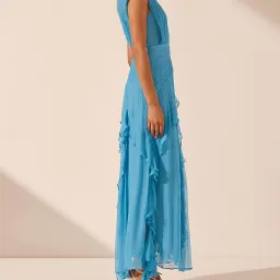 Shona Joy Margot Dress Blue Size 8 for rent on The Volte - image 2