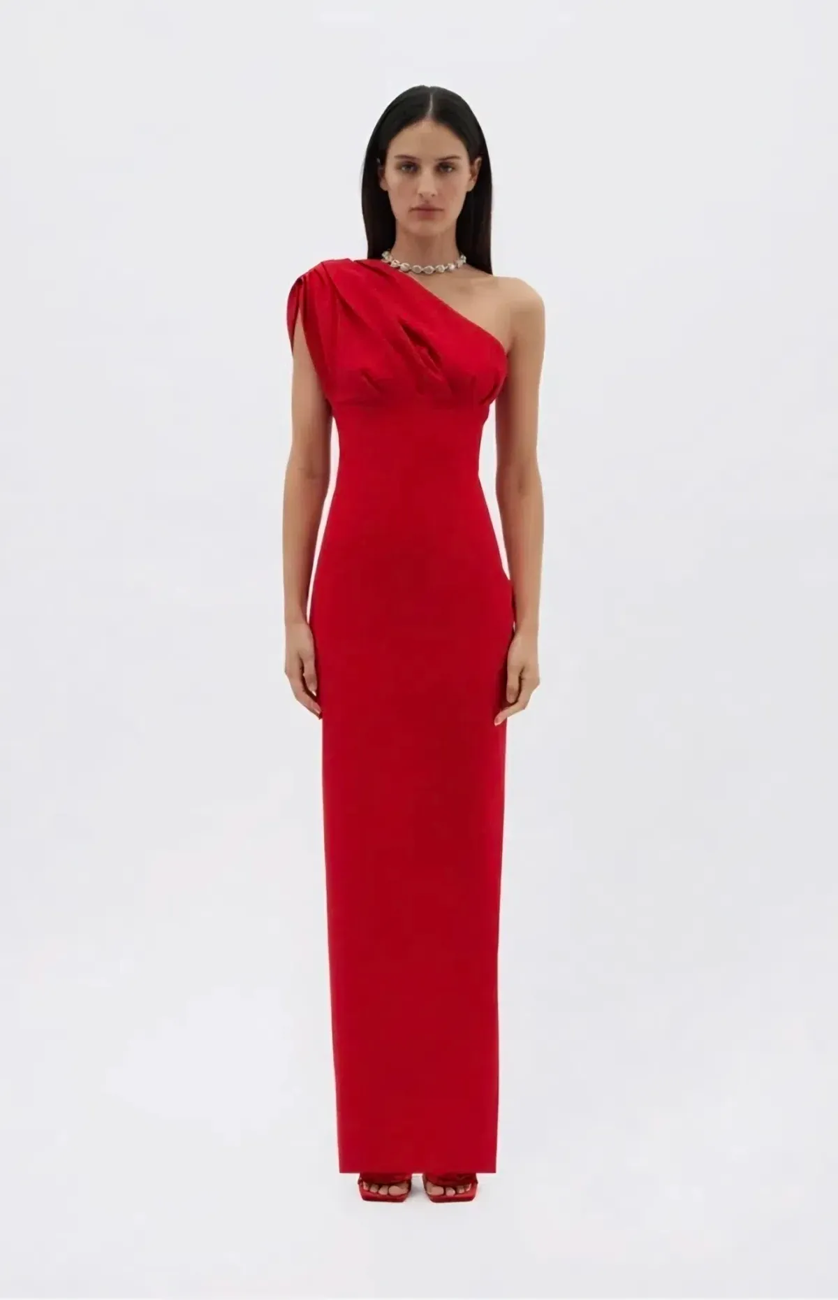 Rachel Gilbert Winnie Gown Red 5/AU16 - Image 7