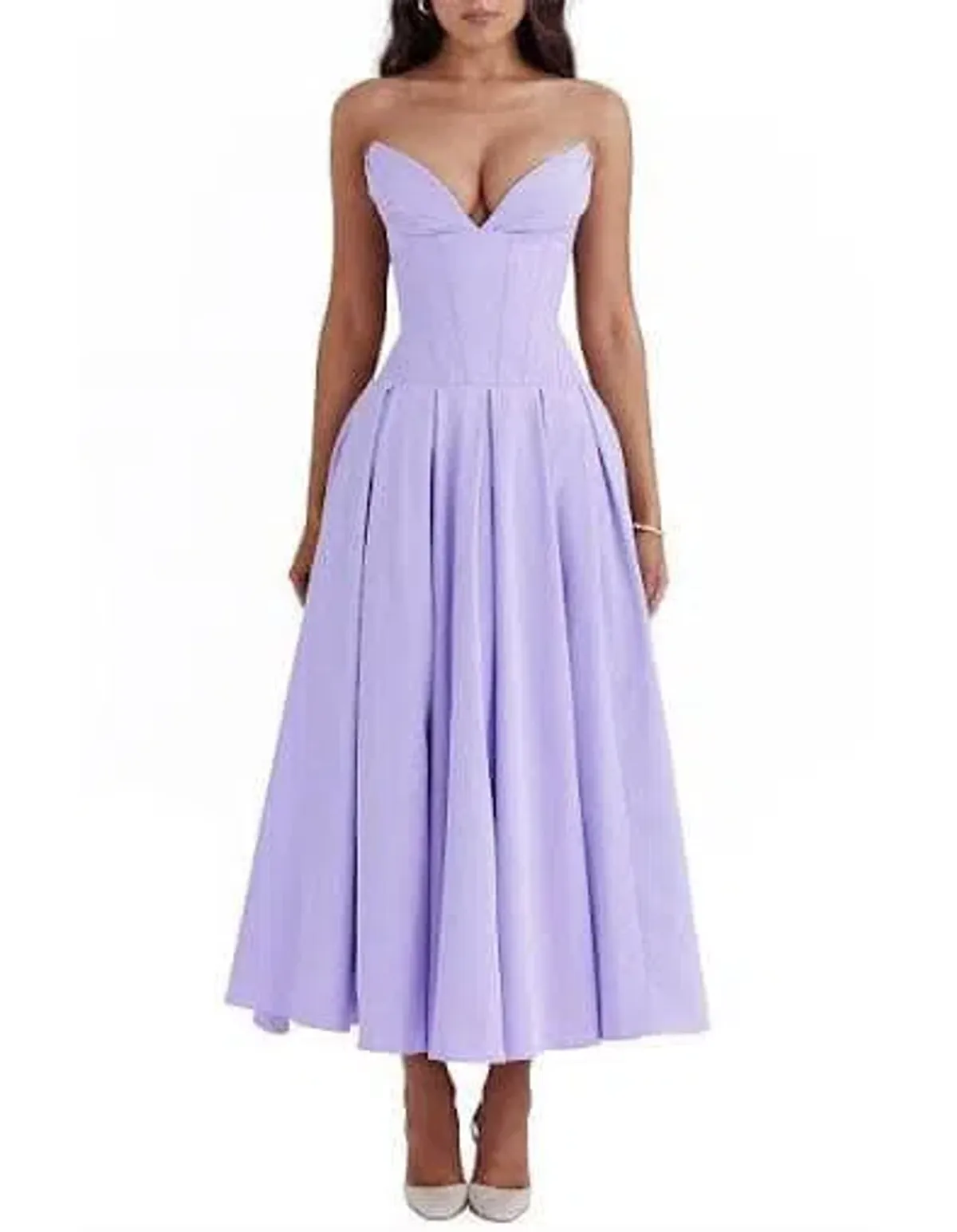 House of CB lady dress lilac - Image 1