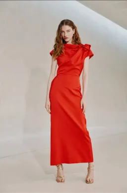 MANNING CARTELL GRAND ILLUSION MAXI RED SIZE 8 for rent on The Volte - image 4