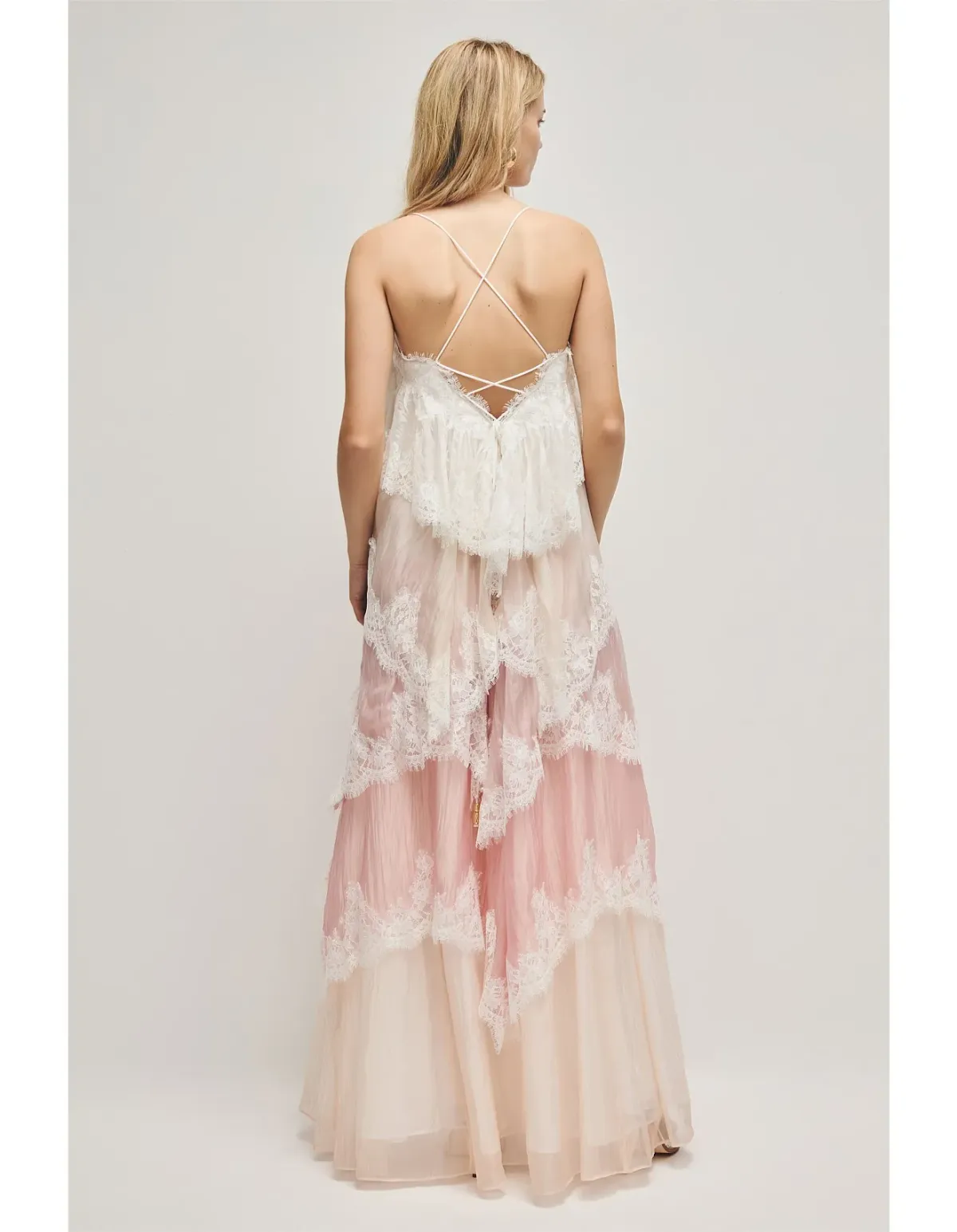 Aje Ophelia Lace Gown Multi Size 12 - Image 4