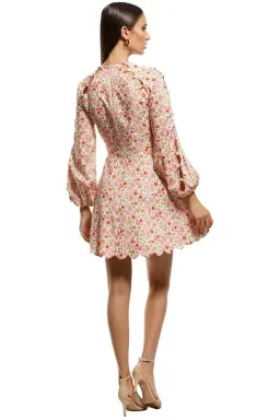 Zimmermann Goldie Scallop Mini Dress Size AU 8 / S for rent on The Volte - image 5
