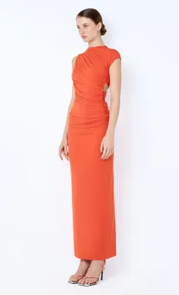 BEC & BRIDGE Solenne Twist Maxi Dress in Persimmon for rent on The Volte - image 1