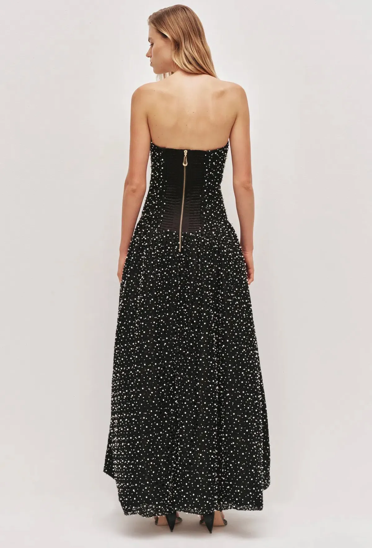 Aje Regina Pearl Gown - size 10 - Image 5