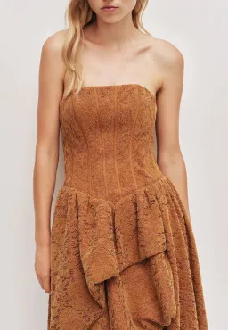 Aje Florence Lace Gown - size 10 for rent on The Volte - image 2