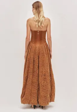 Aje Florence Lace Gown - size 10 for rent on The Volte - image 4