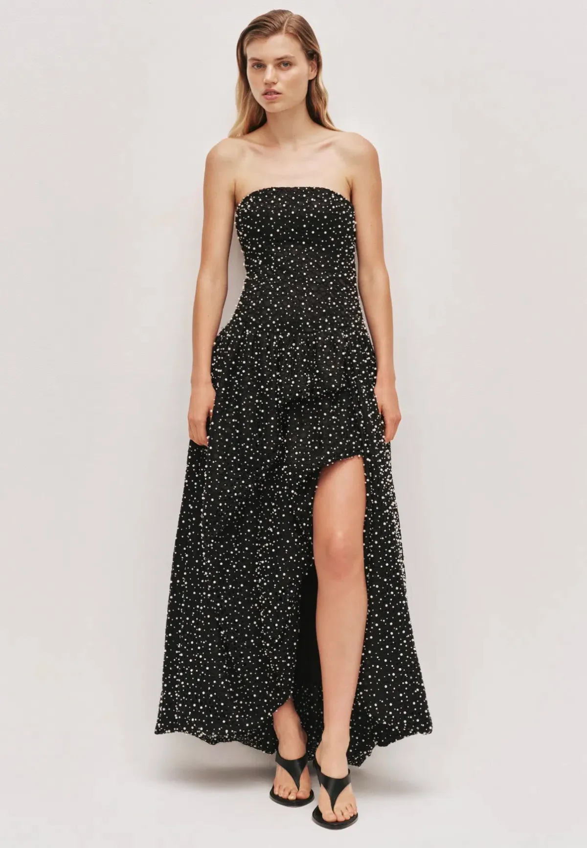 Aje Regina Pearl Gown - size 8 - Image 1