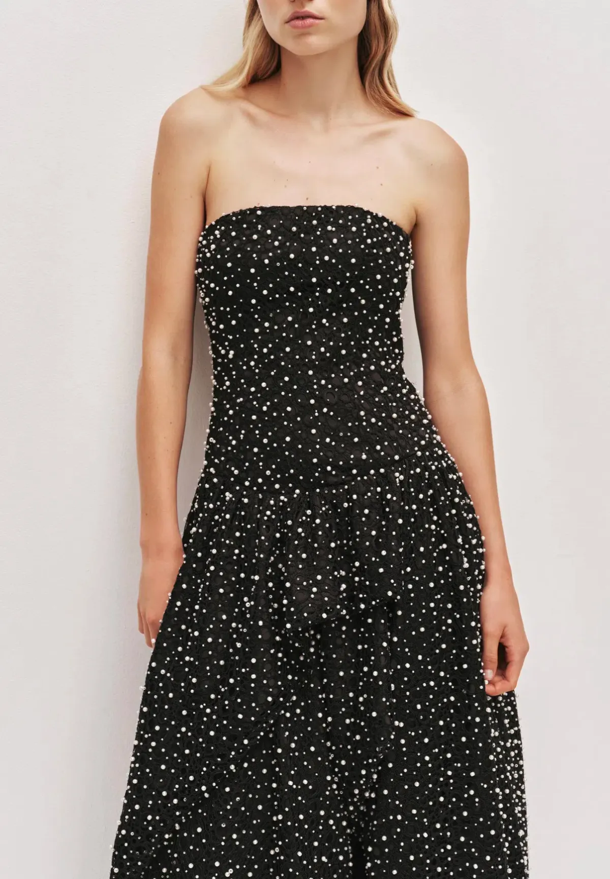 Aje Regina Pearl Gown - size 8 - Image 2