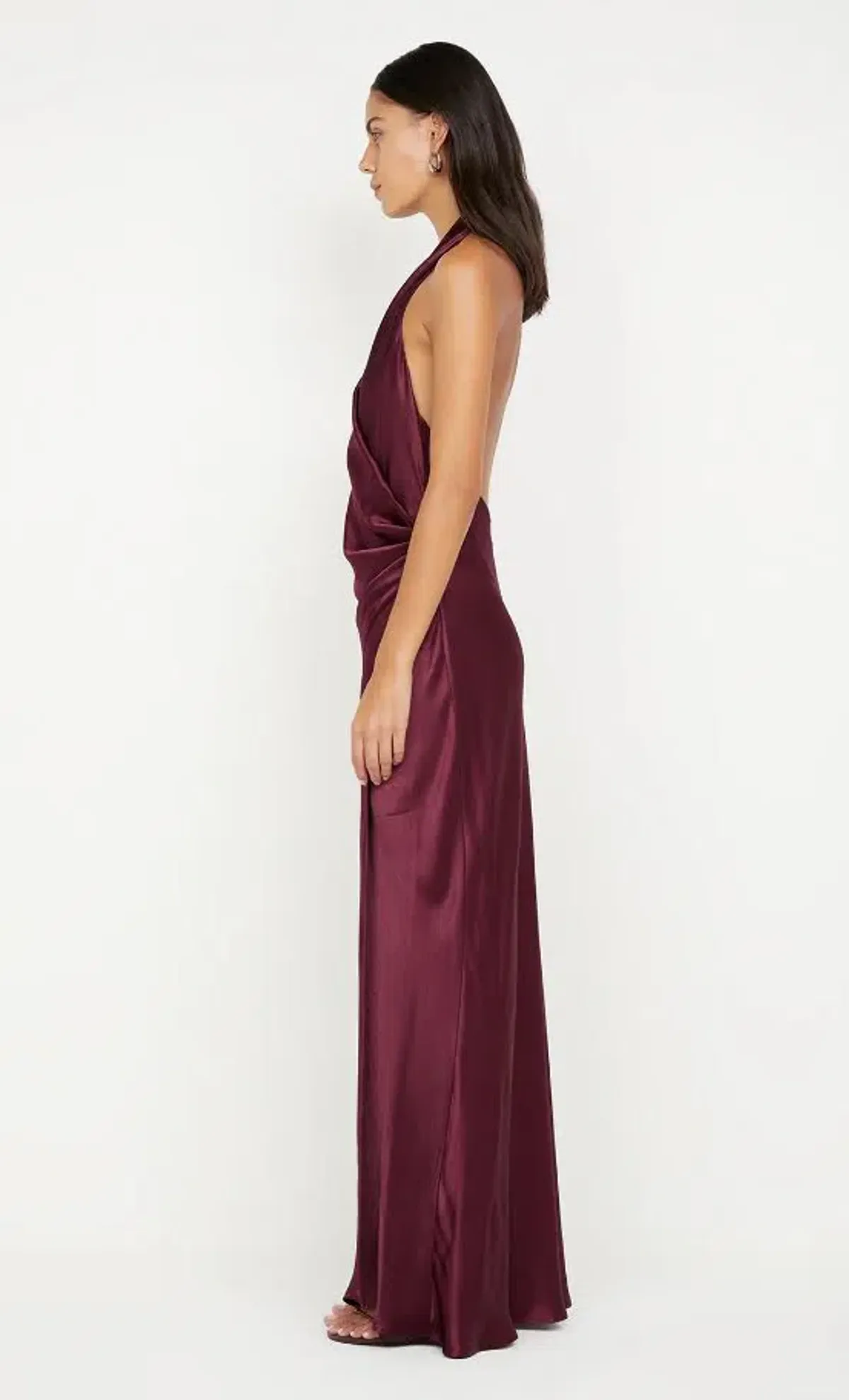  💜 BEC and BRIDGE Elisia Wrap Maxi Dress – Plum / Burgundy – Size AU 8 💜 - Image 5