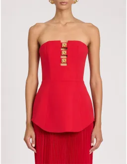 Eliya The Label Leo Dress Red Size 6 for rent on The Volte - image 2