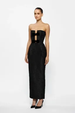 Effie Kats Kiera Dress - Black for rent on The Volte - image 1