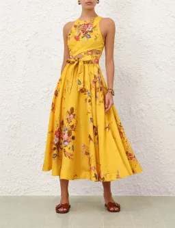 Zimmermann Patience Midi Dress - size 1 for rent on The Volte - image 1