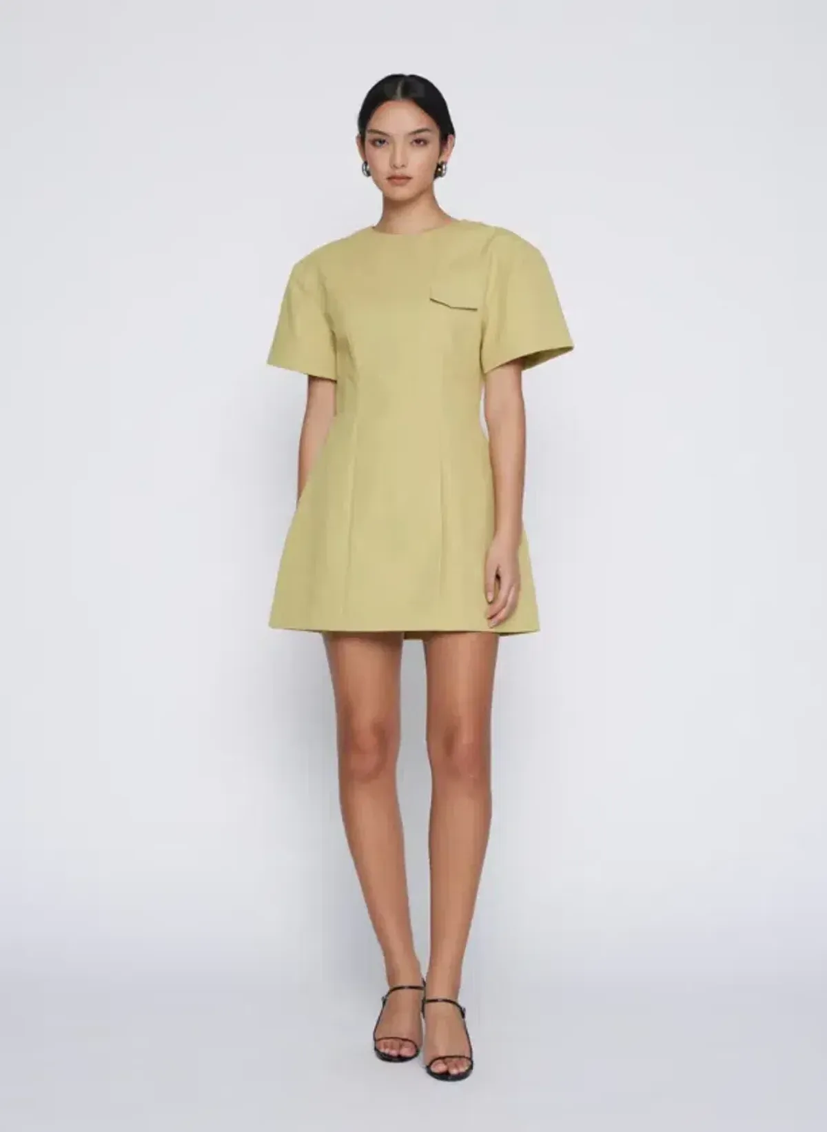 Anna Quan Jorja Dress Mini Sulphur Size 8 - Image 2