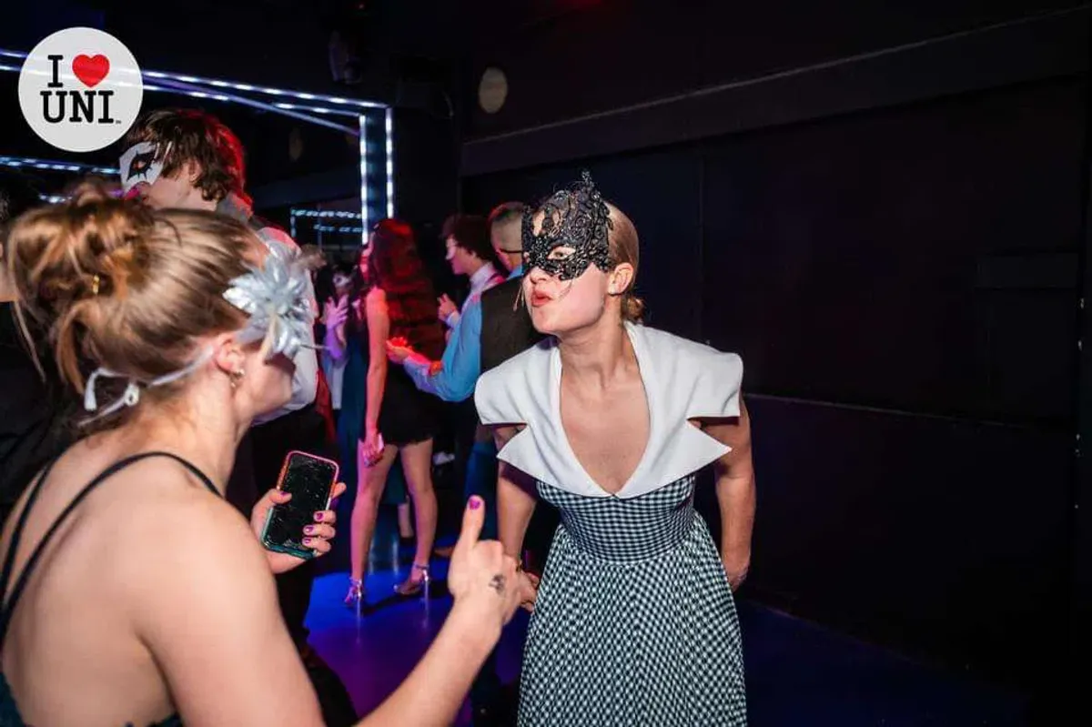 Vintage 1960's Lapel Black and White Maxi Dress Size 6 / 8 - Image 1