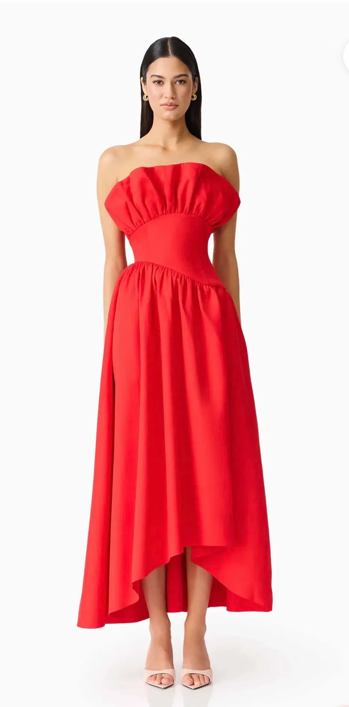 Elliatt - Laurel Sleeveless Maxi Dress in Red Size XS - Image 2