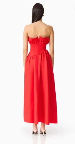Elliatt - Laurel Sleeveless Maxi Dress in Red Size XS for rent on The Volte - image 4