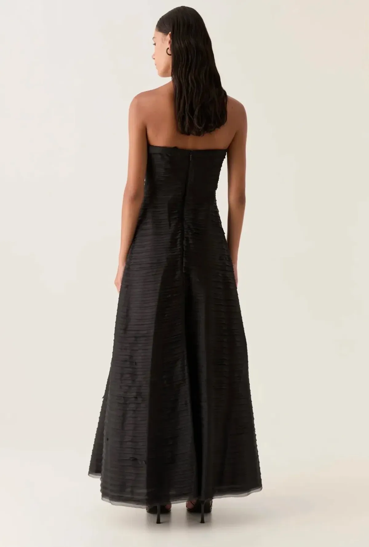 AJE - Soundscape Maxi Dress in Black Size 6 - Image 4