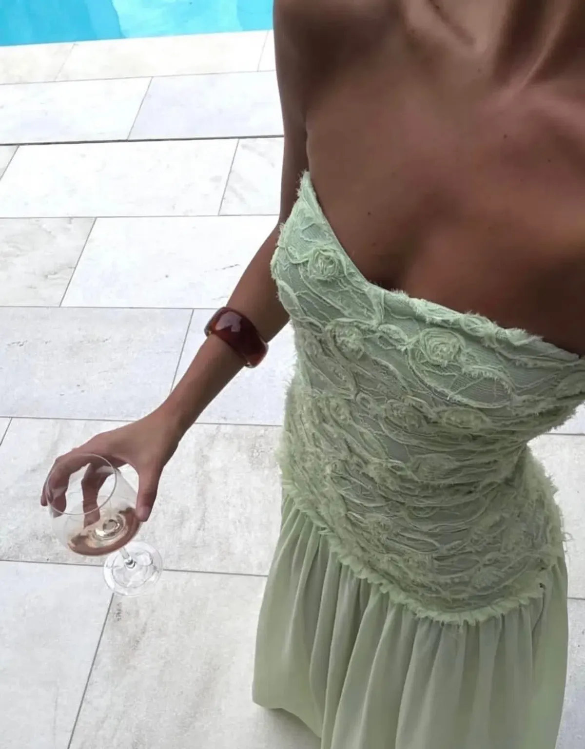 Jefre Sei Renata Dress Mint Size Small/8 - Image 3