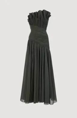 AJE Aquiline Gown (hunter green)  for rent on The Volte - image 5