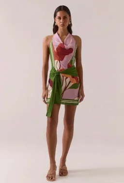 Kalea Mini Dress Botanic  for rent on The Volte - image 1